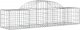 vidaXL vidaXL Kosze gabionowe, 18 szt, 200x50x40/60 cm, galwanizowane żelazo 3