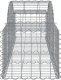 vidaXL vidaXL Kosze gabionowe, 18 szt, 200x50x40/60 cm, galwanizowane żelazo 5
