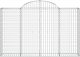 vidaXL vidaXL Kosze gabionowe, 13 szt, 200x30x120/140cm, galwanizowane żelazo 4