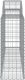 vidaXL Kosze gabionowe, 40 szt, 200x30x80/100 cm, galwanizowane żelazo 5