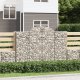vidaXL vidaXL Kosze gabionowe, 12 szt, 200x30x140/160cm, galwanizowane żelazo 1