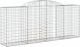 vidaXL Kosze gabionowe, 17 szt, 300x50x120/140cm, galwanizowane żelazo 3