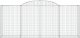 vidaXL Kosze gabionowe, 17 szt, 300x50x120/140cm, galwanizowane żelazo 4