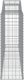 vidaXL Kosze gabionowe, 12 szt, 300x50x140/160cm, galwanizowane żelazo 5