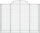 vidaXL vidaXL Kosze gabionowe, 18 szt, 200x50x140/160cm, galwanizowane żelazo 4