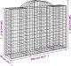 vidaXL vidaXL Kosze gabionowe, 18 szt, 200x50x140/160cm, galwanizowane żelazo 6