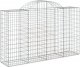 vidaXL vidaXL Kosze gabionowe, 18 szt, 200x50x120/140cm, galwanizowane żelazo 3