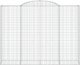 vidaXL vidaXL Kosze gabionowe, 5 szt, 300x50x220/240 cm, galwanizowane żelazo 4