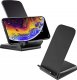 Ładowarka 4kom.pl Ładowarka indukcyjna Podstawka z ładowaniem bezprzewodowym Qi Wireless Charger 15W do telefonu Czarna 1