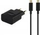 Ładowarka Vega ŁADOWARKA SIECIOWA USB TYP-C 3A CZARNA HUAWEI HW-050300E00 KABEL USB-C FAST CHARGER 3000mA PD> 1