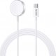 Ładowarka 4kom.pl Ładowarka indukcyjna magnetyczna Kabel typ C 120cm UltraBoost Magnetic Cable do Apple Watch White 1