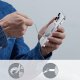 Ładowarka ESR Ładowarka bezprzewodowa ESR Halolock Mini Magnetic MagSafe Wireless Charger Silver 4