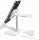 Ładowarka ESR Ładowarka Bezprzewodowa 3w1 MagSafe Smartphone + Apple Watch + Airpods ESR Halolock biała 2