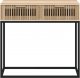 vidaXL Stolik konsolowy, 80x30x75 cm, materiał drewnopochodny i żelazo 4