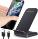 Ładowarka Alogy Ładowarka bezprzewodowa indukcyjna Alogy Qi Stand Charger na telefon stojak stacja z ładowaniem 15W Czarna 1