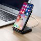 Ładowarka Alogy Ładowarka bezprzewodowa indukcyjna Alogy Qi Stand Charger na telefon stojak stacja z ładowaniem 15W Czarna 11