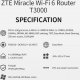 Router ZTE T3000 IDU 9