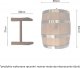 Beczka drewniana dębowa 20l wypalanana bimber, whisky lub wino + grawer 3