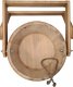 Wiadro prysznicowe do sauny drewniane dębowe 20l 3