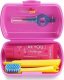 Curaprox Travel Set Szczoteczka do zębów różowy 1szt 1
