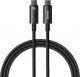 Kabel USB Baseus USB-C - USB-C 1 m Czarny (CAWJ040001) 2