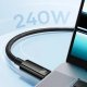 Kabel USB Baseus USB-C - USB-C 2 m Czarny (CAWJ040101) 15