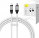 Kabel USB Baseus USB-C - Lightning 1 m Czarny (CAKW000002) 1