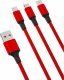 Kabel USB XO USB-C - USB-C 1.2 m Czerwony (GSM106763) 1