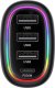Ładowarka Usams Ładowarka Samochowoa USAMS 1xUSB-C 3xUSB-A C34 48W 3A+C PD czarna CC170CC01 (US-CC170) 23