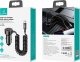 Ładowarka Usams Ładowarka Samochodowa z kablem sprężynowym USAMS 2xUSB-C 1xUSB-A C33 60W czarna CC167CC01 (US-CC167) 9