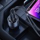 Ładowarka Usams Ładowarka samochodowa USAMS C36 USB-A+USB-C 95W Fast Charge fioletowy/purple (US-CC176) 24