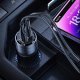 Ładowarka Usams Ładowarka samochodowa USAMS C36 USB-A+USB-C 95W Fast Charge fioletowy/purple (US-CC176) 6
