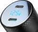Ładowarka Joyroom Ładowarka samochodowa Joyroom JR-CCD02 2x USB-C 70W LED czarna 18