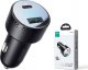 Ładowarka Joyroom Ładowarka samochodowa Joyroom JR-CCD01 USB-C, USB-A 53W LED czarna 12