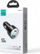 Ładowarka Joyroom Ładowarka samochodowa Joyroom JR-CCD01 USB-C, USB-A 53W LED czarna 14