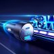Ładowarka Joyroom Ładowarka samochodowa Joyroom JR-CCD01 USB-C, USB-A 53W LED czarna 17