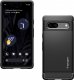 Spigen Etui ochronne na telefon Spigen Rugged Armor do Google Pixel 7a Matte Black 2