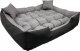 AIO Europe Legowisko dla psa ECCO 100x80 / 115x95 cm szaro-czarne 1