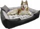 AIO Europe Legowisko dla psa ECCO 100x80 / 115x95 cm szaro-czarne 3