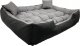 AIO Europe Legowisko dla psa ECCO 100x80 / 115x95 cm szaro-czarne 5