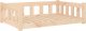 vidaXL Legowisko dla psa, 95,5x65,5x28 cm, lite drewno sosnowe 2
