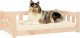 vidaXL Legowisko dla psa, 95,5x65,5x28 cm, lite drewno sosnowe 3