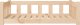vidaXL Legowisko dla psa, 95,5x65,5x28 cm, lite drewno sosnowe 4