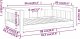 vidaXL Legowisko dla psa, 95,5x65,5x28 cm, lite drewno sosnowe 7
