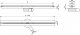 Mexen Mexen Flat 360 Super Slim odpływ liniowy obrotowy 80 cm, chrom - 1051080 6