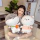 myHomelife Maskotka pluszak pies Shiba Manto szary 35 cm 2