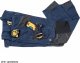 CERVA NEURUM DENIM - męskie spodnie robocze elastyczny jeans do pasa, 6 kieszeni, na metrówkę, na ołówek, na nóż, pierścień "D", 97 % bawełna , 3 % Spandex, 370 g/m2, TRIFIBETEX 56 5