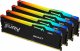 Pamięć Kingston Fury Beast RGB, DDR5, 64 GB, 6000MHz, CL40 (KF560C40BBAK4-64) 1