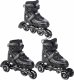 Rolki Croxer Optima rekreacyjne regulowane czarne r. 39-42 1