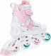 Rolki Raven Inlineskates Rolki Łyżwy 4w1 Regulowane RAVEN Rosi 31-35 LED 5